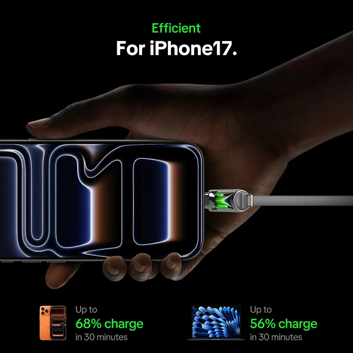 MFish 4-in-1 Charger Multi 240W Fast Charging Cable