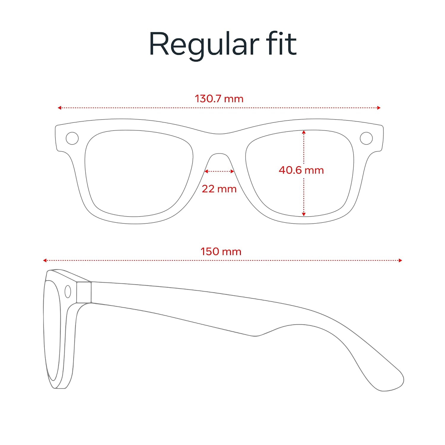Meta Ray-Ban (Gen 2), Wayfarer, Matte Black | Smart AI Glasses for Men, Women — 2x Battery Life — 3K Ultra HD — 12 MP Camera, Audio, Video Recording — Polarized Gradient Graphite Lenses — Sunglasses